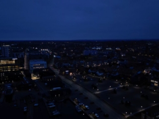 by-centrum-fjord-gammel-havn-holbaek-nat-dronefoto-tslfilm-tsl-film-ID 058