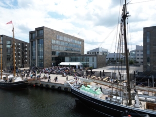 Holbæk havn med Fjordtårnet på Krags Brygge - ID:011 Holbæk havn med Fjordtårnet på Krags Brygge