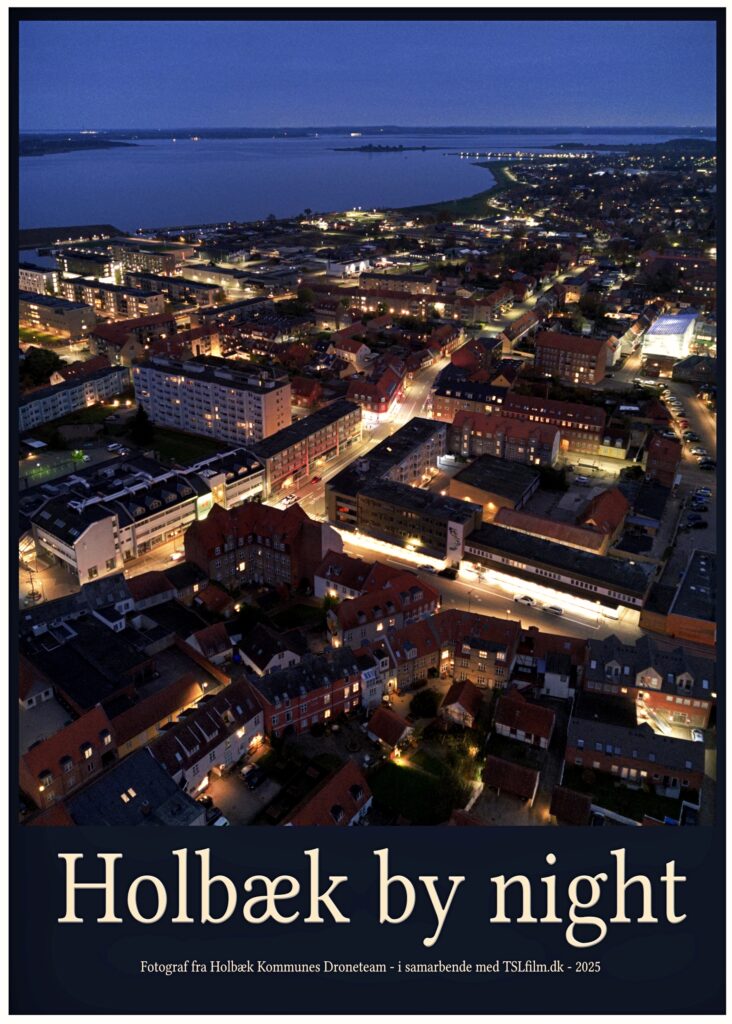 Holbæk Plakater Holbæk by night
