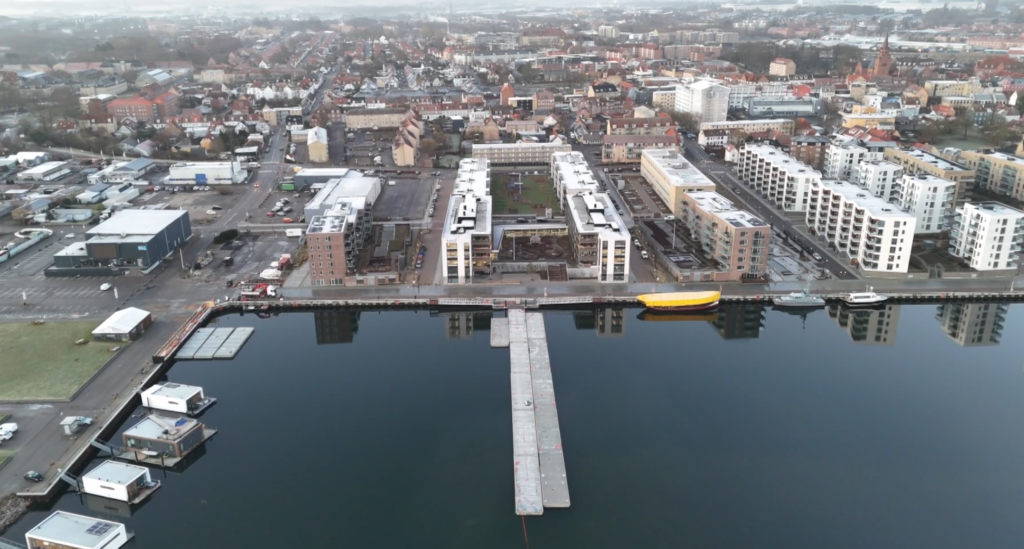 Flydebroer i Holbæk Havn